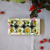 Assorted White Garden Flower Scented Tealights Tealights Foxyavenue UK